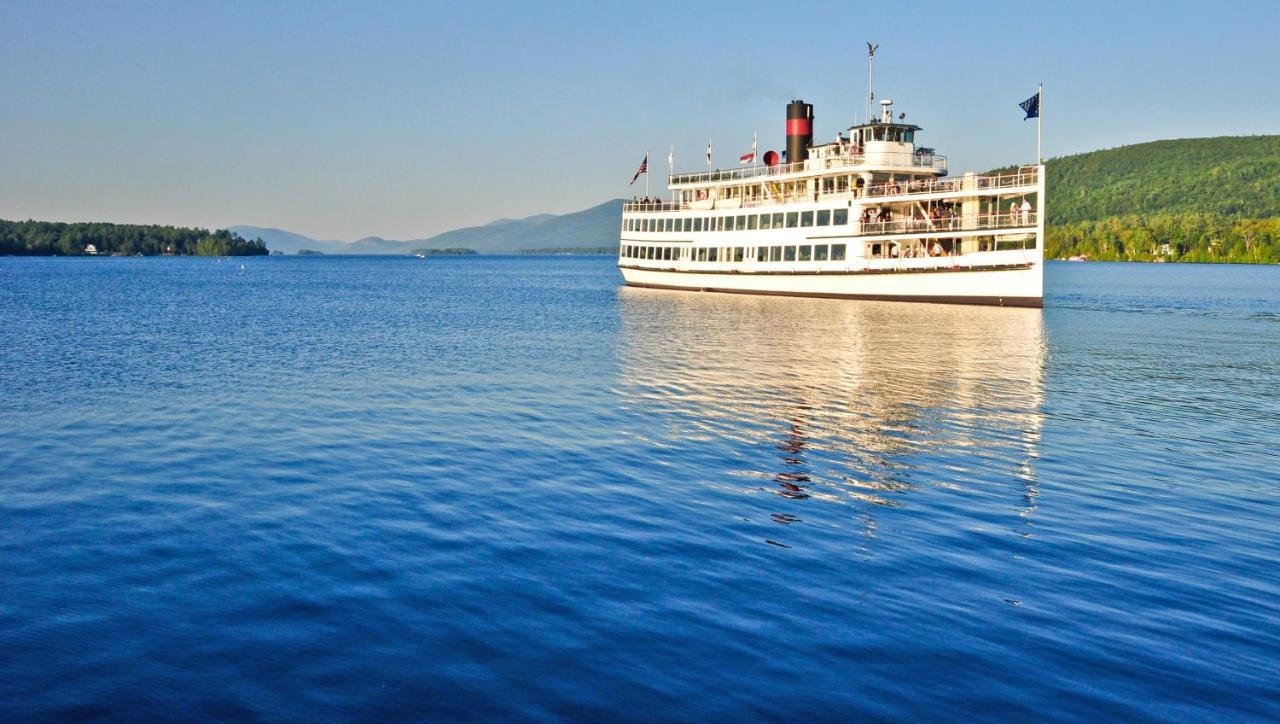 Motel Luzerne Lake Luzerne Bagian luar foto